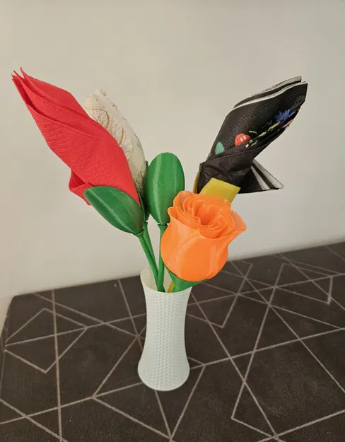 Bộ chuyển đổi (adapter) kết nối thân hoa và bông hoa 5cm in 3D - Image 3