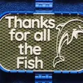 Bảng hiệu "Thanks for all the Fish" - Thumbnail 1