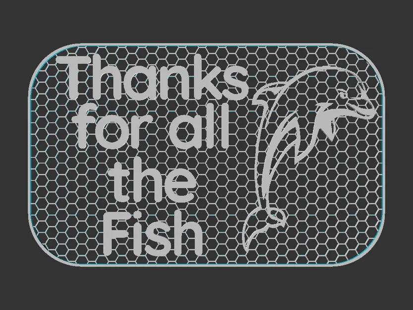 Bảng hiệu "Thanks for all the Fish" - Image 3