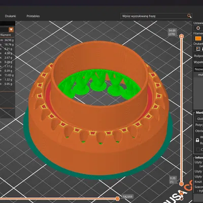 Bộ chuyển đổi thông gió cho hệ thống lọc nâng cao Prusa CORE One/+/L