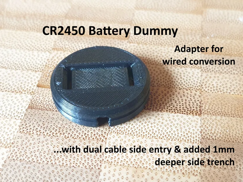 Bộ chuyển đổi pin giả CR2450 (Remix) kèm dây nối - Image 1
