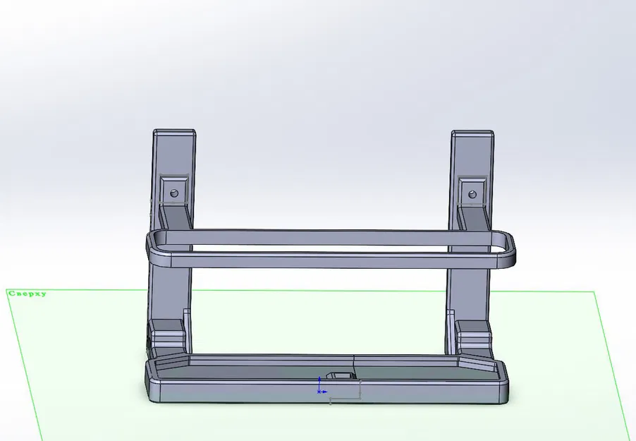 Giá treo tường, giá gắn xe hơi cho Mikrotik Chateau LTE12 - Image 2