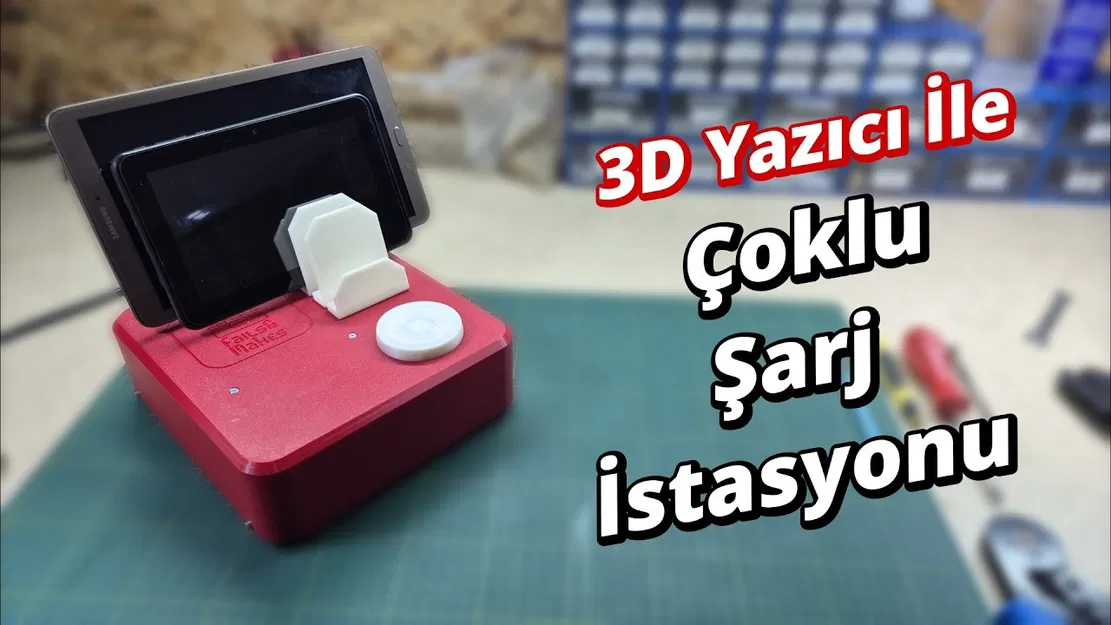 Trạm Sạc Nhanh Để Bàn Tự Chế - Desktop Fast Charging Station - Image 1