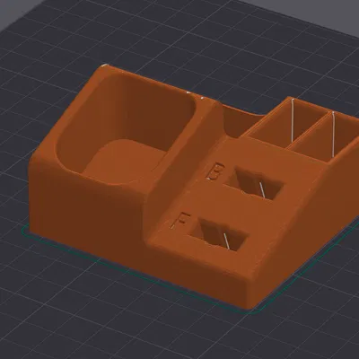 Đế để máy cạo râu Philips OneBlade Pro có khay phân loại lưỡi dao