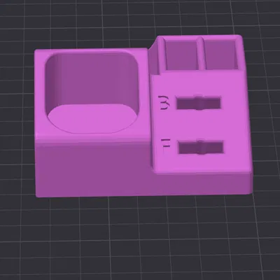 Đế để máy cạo râu Philips OneBlade Pro có khay phân loại lưỡi dao