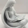Tượng Mystic Reader – Tác phẩm điêu khắc trừu tượng về người đọc sách - Thumbnail 4