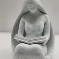 Tượng Mystic Reader – Tác phẩm điêu khắc trừu tượng về người đọc sách - Thumbnail 5
