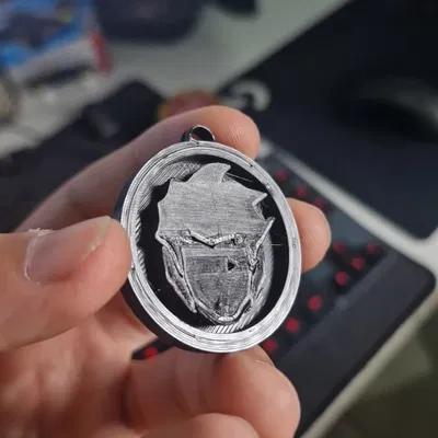 Móc khóa Moira (Overwatch) - Mô hình in 3D tối giản, cá tính