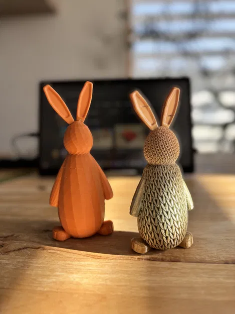 Mô hình chú thỏ Phục Sinh trang trí độc đáo - Image 1