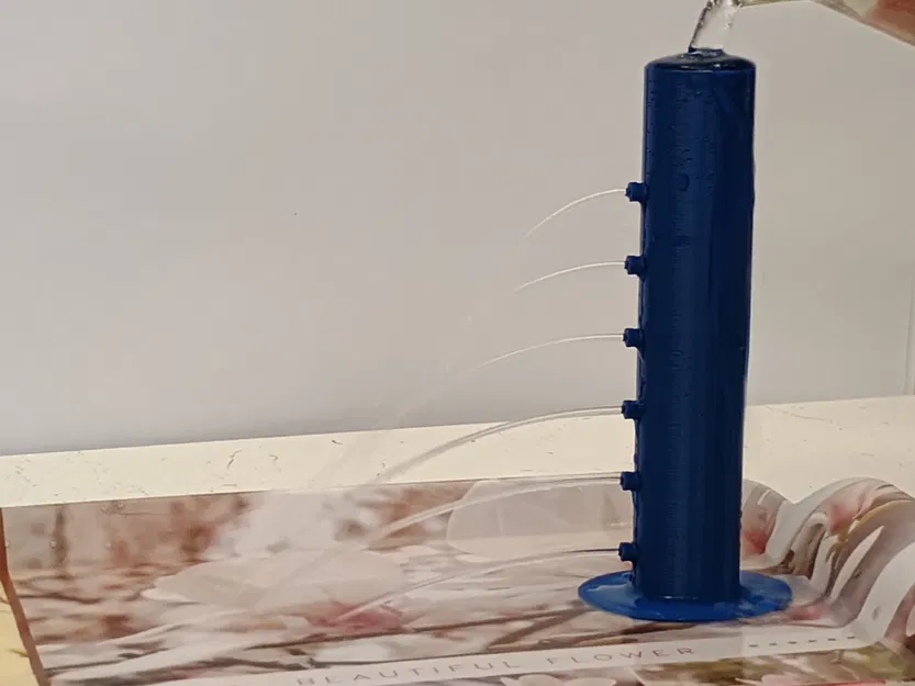 Ống trụ mô phỏng thí nghiệm áp suất thủy tĩnh (hydrostatic pressure) - Image 1