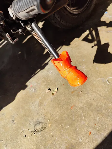 Bốt cao bồi bọc chân chống xe máy - Image 2