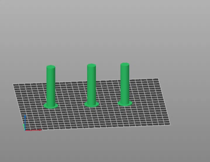 Bộ trụ cọc 3D cho robot tập chạy đường Slalom - Image 2