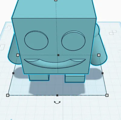 Mô hình chú Robot 3D nhỏ nhắn, dễ thương cho người mới bắt đầu