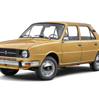 Mô hình xe hơi cổ điển Škoda 105 tự in 3D độc đáo