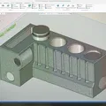 Khay đựng bút phong cách khối động cơ xe độc đáo (3D Model) - Thumbnail 5