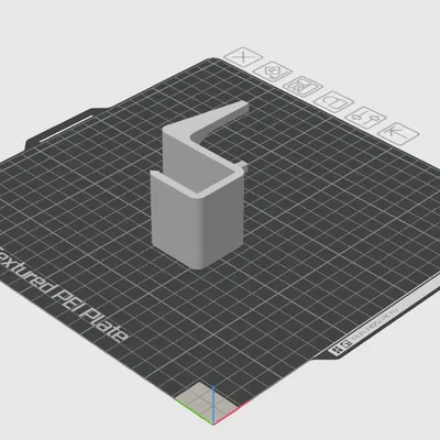 Móc treo chai lọ cho thanh nhôm profile 30x30mm