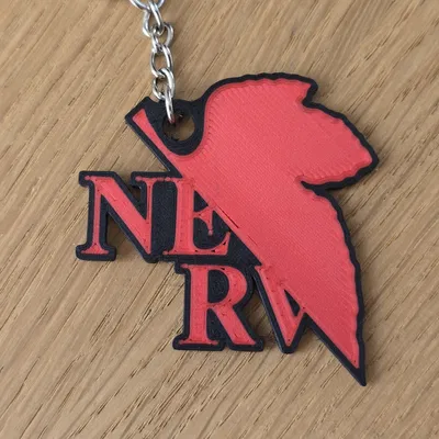 Móc khóa NERV - Neon Genesis Evangelion v1