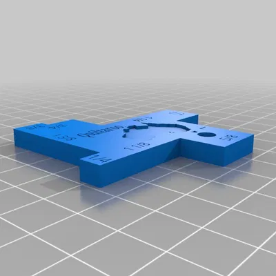 Thước đo Quiltaroo - Dụng cụ hỗ trợ may chần bông chính xác