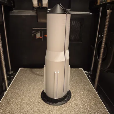 Rocket Folder - Ống đựng giấy hình tên lửa độc đáo