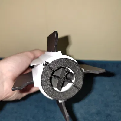 Rocket Folder - Ống đựng giấy hình tên lửa độc đáo