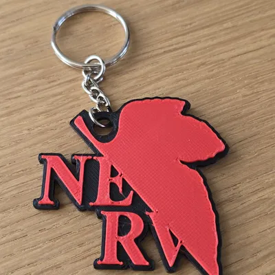 Móc khóa NERV - Neon Genesis Evangelion v2