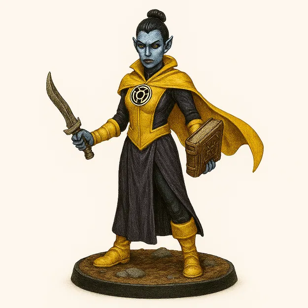 Bộ mô hình 3D DC Lantern Corps chi tiết cho người sưu tập - Image 3