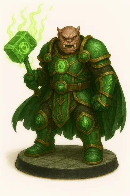 Bộ mô hình 3D DC Lantern Corps chi tiết cho người sưu tập - Image 60