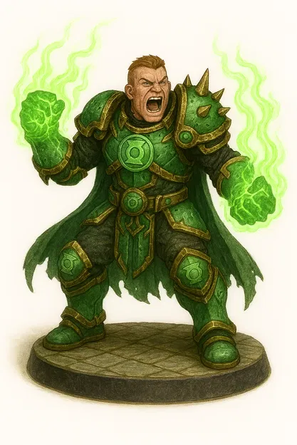 Bộ mô hình 3D DC Lantern Corps chi tiết cho người sưu tập - Image 63