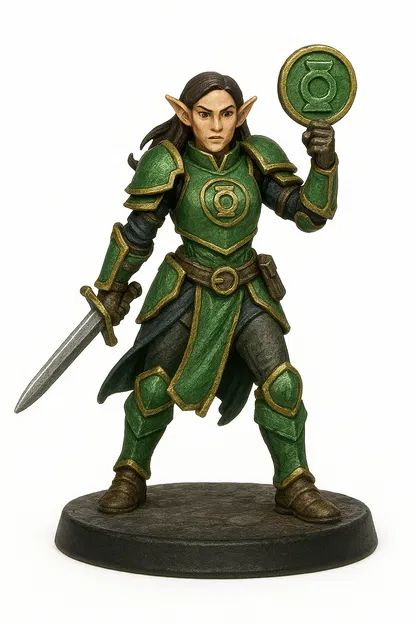 Bộ mô hình 3D DC Lantern Corps chi tiết cho người sưu tập - Image 70