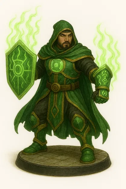 Bộ mô hình 3D DC Lantern Corps chi tiết cho người sưu tập - Image 72