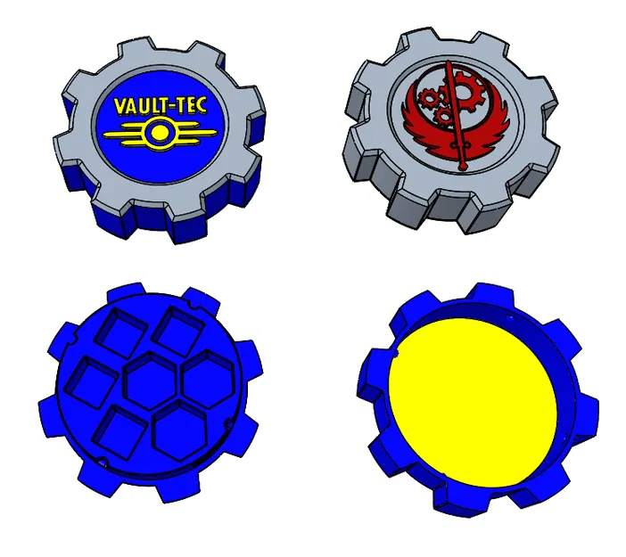 Hộp đựng xúc xắc Fallout - Thiết kế Vault-Tec độc đáo cho game thủ - Image 3