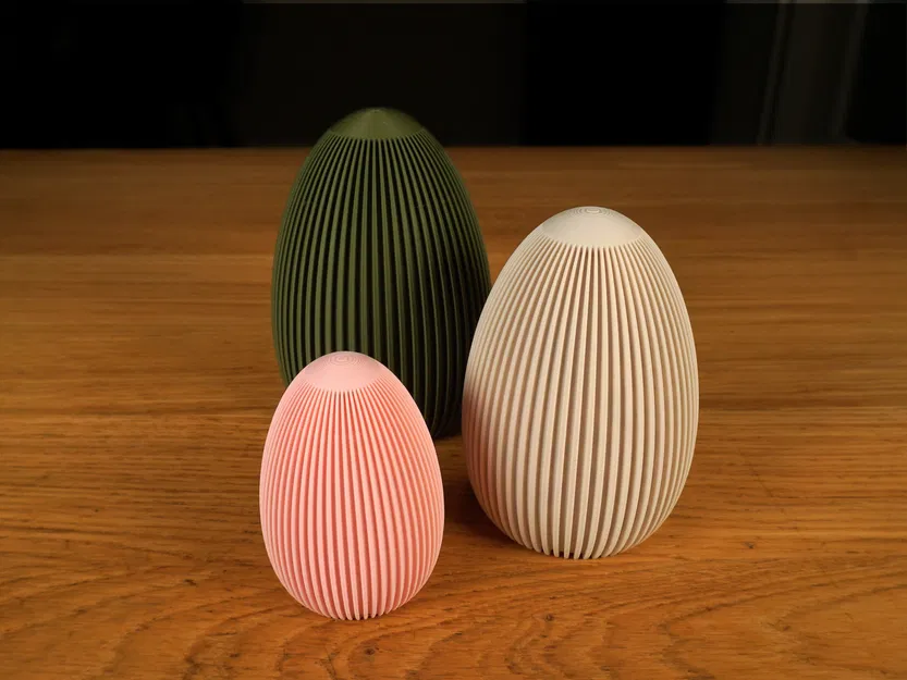 Trứng Phục Sinh Decor Hiện Đại - Kiểu Gân Nổi - Image 2