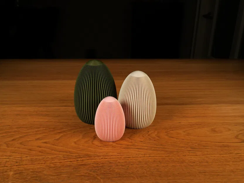 Trứng Phục Sinh Decor Hiện Đại - Kiểu Gân Nổi - Image 3