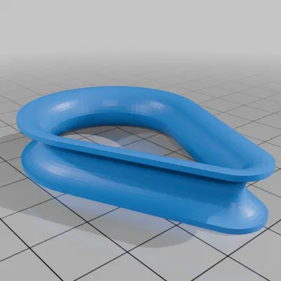 Khuyên lót dây thừng (Rope Thimble) - Bảo vệ dây 8mm hiệu quả