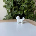 Mô hình in 3D chó Coton de Tulear chân thực - Thumbnail 4