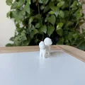 Mô hình in 3D chó Coton de Tulear chân thực - Thumbnail 5