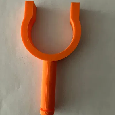 Oarlock - Mô hình 3D khớp xoay mái chèo cho trụ 17mm