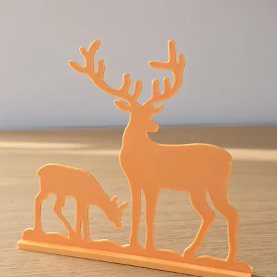 Mô hình trang trí hươu Weidmannsheil