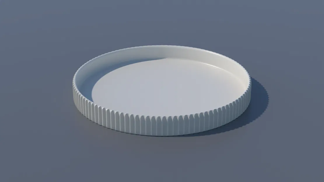 Khay Tròn Japandi Tối Giản - Mẫu In 3D Trang Trí Nhà Cửa Đẹp - Image 1