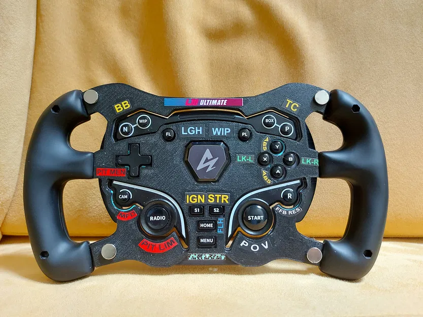 Ốp mặt nạ cho vô lăng Moza ES - Image 3