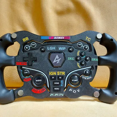 Ốp mặt nạ cho vô lăng Moza ES