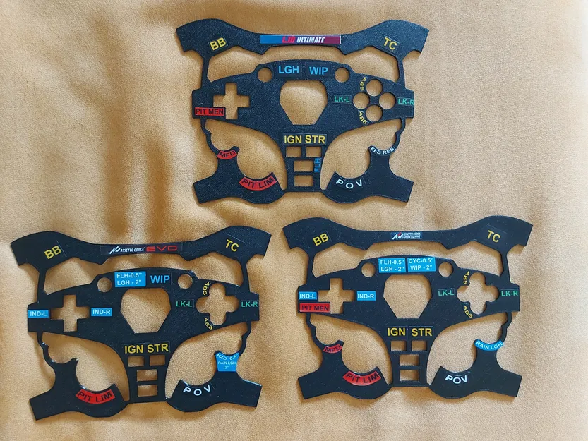 Ốp mặt nạ cho vô lăng Moza ES - Image 4