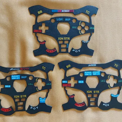 Ốp mặt nạ cho vô lăng Moza ES