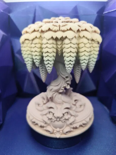 Wisteria Veilheart - Tác phẩm điêu khắc hoa phong cách Baroque - Image 1