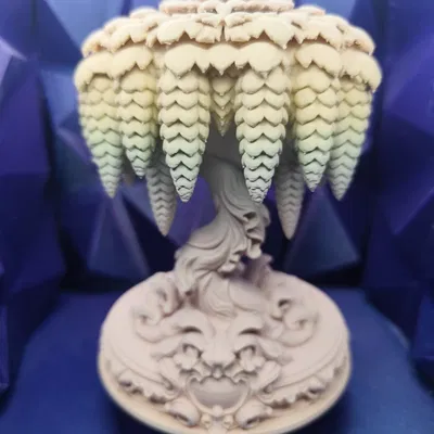 Wisteria Veilheart - Tác phẩm điêu khắc hoa phong cách Baroque