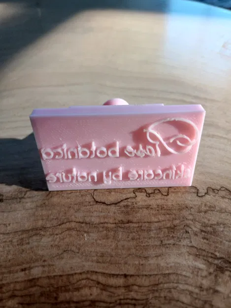 Con dấu 3D in logo cho xà phòng handmade (Soap stamp) - Image 1