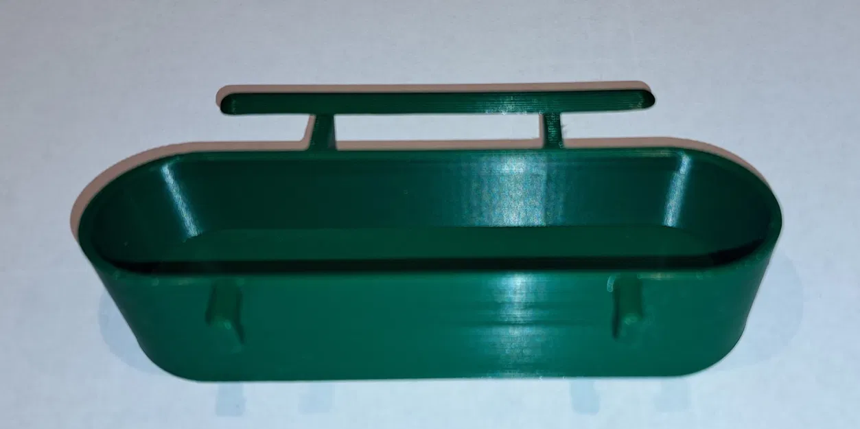 Máng ăn cho chim thiết kế treo lồng tiện lợi in 3D - Image 1