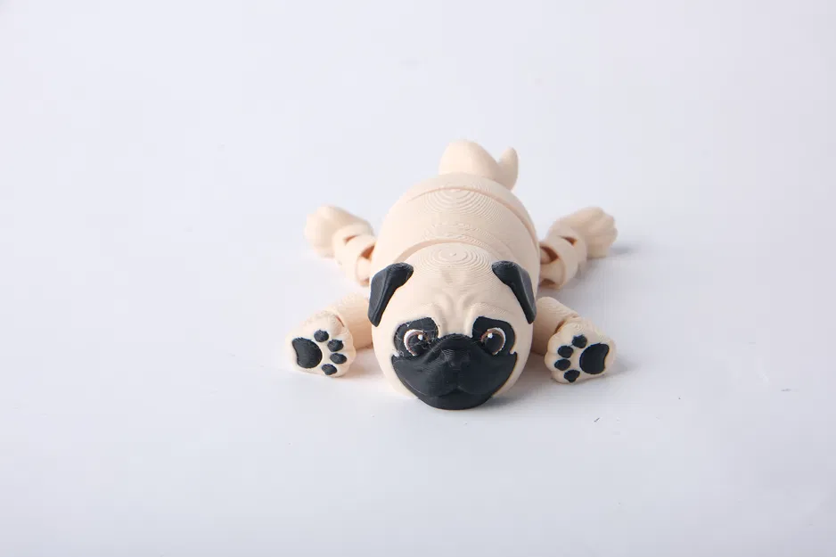 Pug Flexi Toy - Chú Cún Khớp Nối Đáng Yêu - Image 2