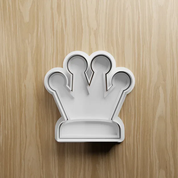 Bộ Khuôn Cắt Bánh Quy Cờ Vua 6 Món (STL) – Vua, Hậu, Xe, Tượng, Mã, Tốt - Image 4