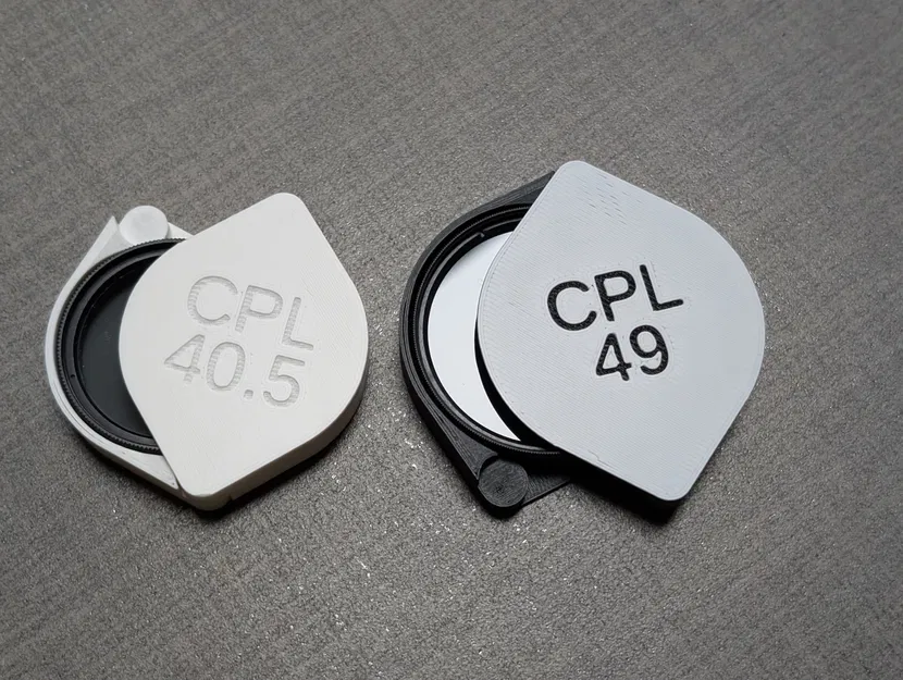 Hộp đựng kính lọc máy ảnh có nắp đóng nam châm - Image 1